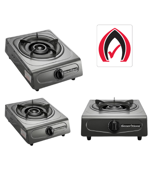 Single Burner Auto-Ignition Gas Cookersafeandsafe.co.nz Auckland,nz