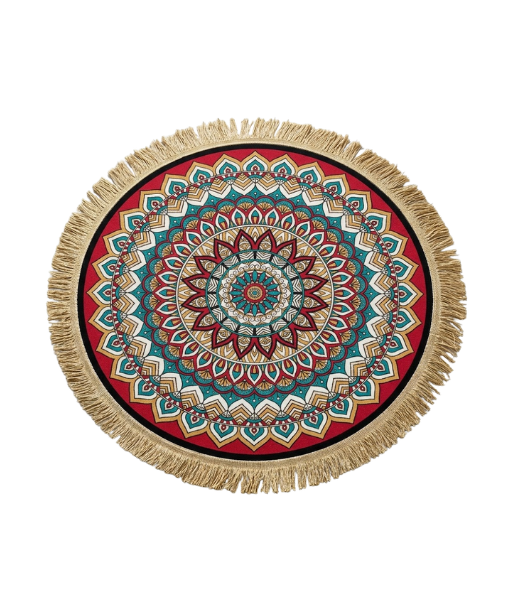 Exotic Mandala Round Rug – Bohemian Series (1.6M) safeandsafe.co.nz Auckland,nz