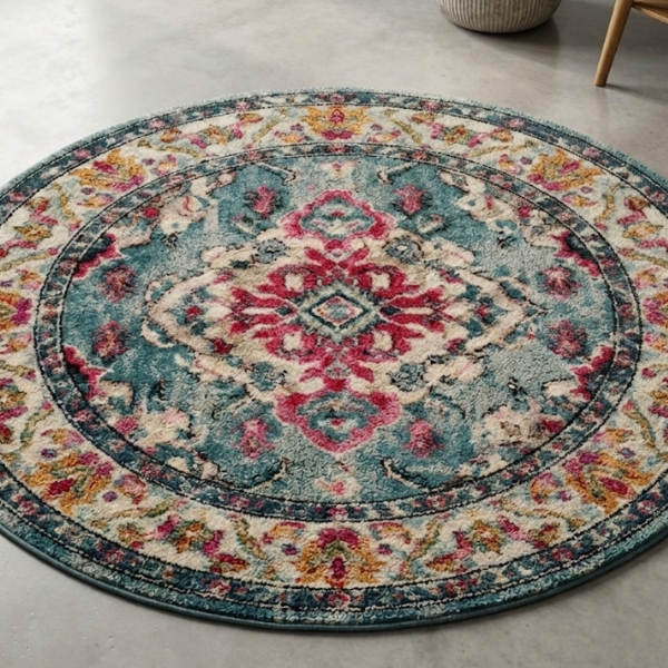 Premium Vintage Mandala Round Rug