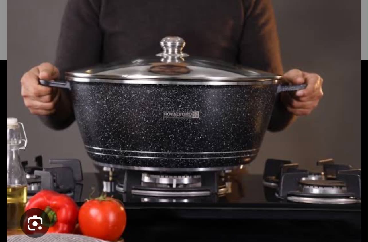 Iron Non-Stick Stockpot Iron Non-Stick Stockpot