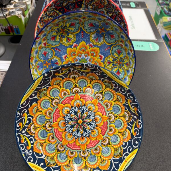 Bohemian Porcelain Pasta Bowl 20.7 cm | Safe & Save NZ