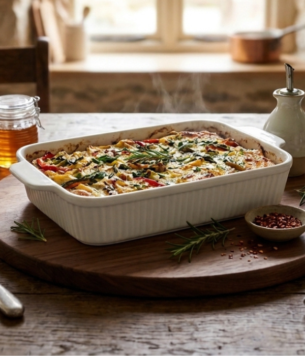 White Fluted Ceramic Baking Dish 25.2 cm | Safe & Save NZ White Fluted Ceramic Baking Dish 25.2 cm | Safe & Save NZ